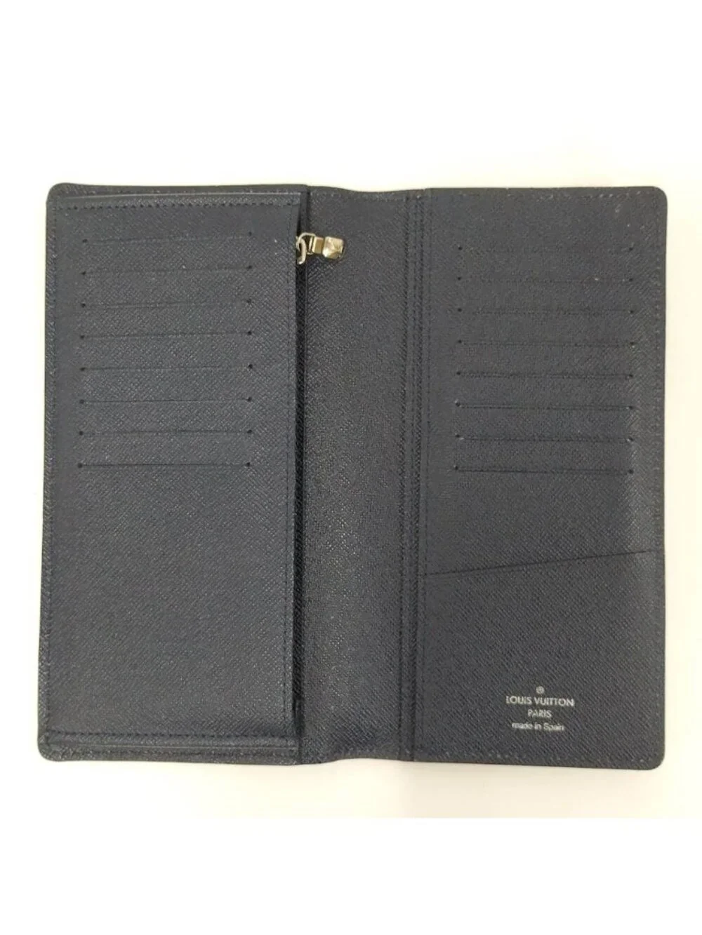 Louis Vuitton Portefeuille Brazza Epi Blue Marine Wallet